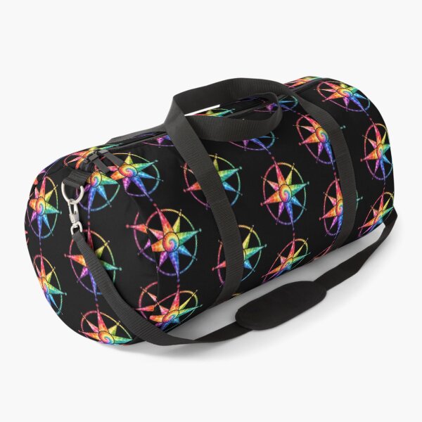 Item preview, Tie Dye Rainbow Compass Rose Star designed and sold by jgvisualarts.