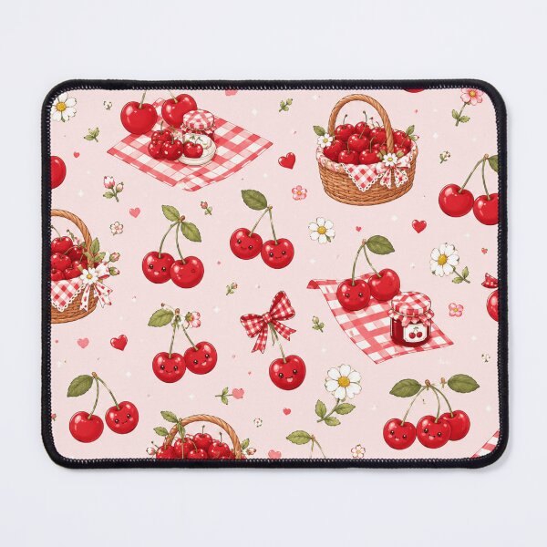 Item preview, Sweet Cherry Picnic Pattern designed and sold by Aramdesing.