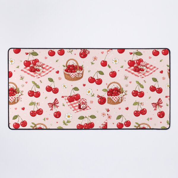 Item preview, Sweet Cherry Picnic Pattern designed and sold by Aramdesing.