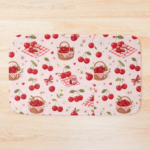 Item preview, Sweet Cherry Picnic Pattern designed and sold by Aramdesing.