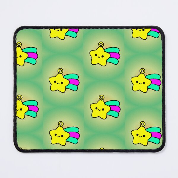 Item preview, Kawaii Pixel Shooting Star Cute Aesthetic Sticker designed and sold by AstronautMerch.