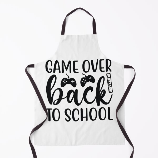 Item preview, Game Over Back To School - Cute Kindergarten Teacher Grade Classroom Gift designed and sold by FuzionRaptor.