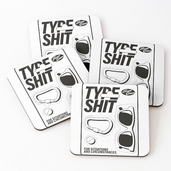Item preview, Type Shit. Real Ones designed and sold by BorysMano.