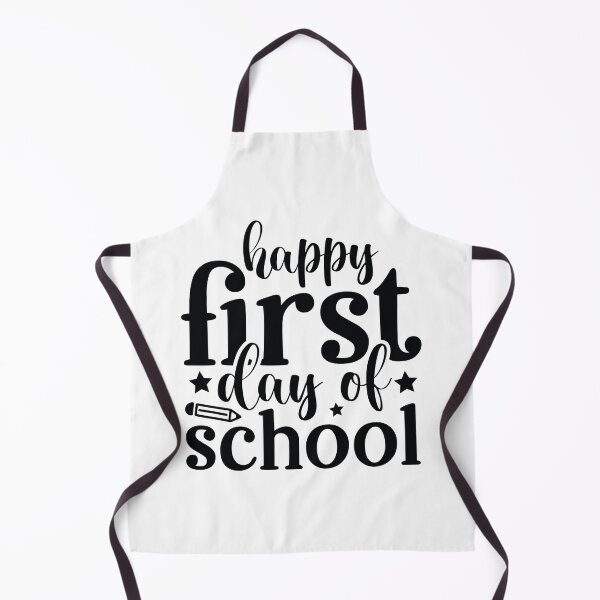 Item preview, Happy First Day Of School - Cute Kindergarten Teacher Grade Classroom Gift designed and sold by FuzionRaptor.