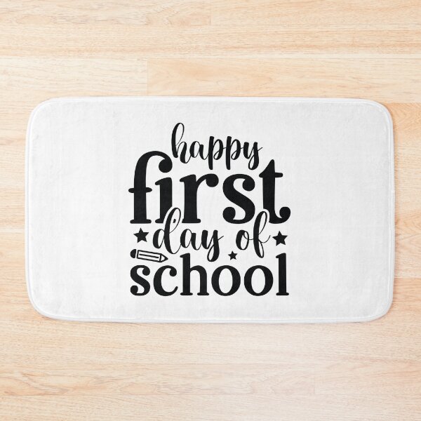 Item preview, Happy First Day Of School - Cute Kindergarten Teacher Grade Classroom Gift designed and sold by FuzionRaptor.