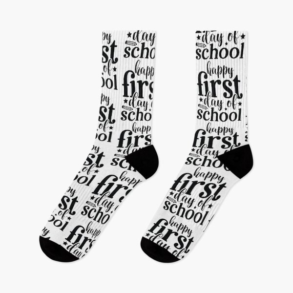 Item preview, Happy First Day Of School - Cute Kindergarten Teacher Grade Classroom Gift designed and sold by FuzionRaptor.