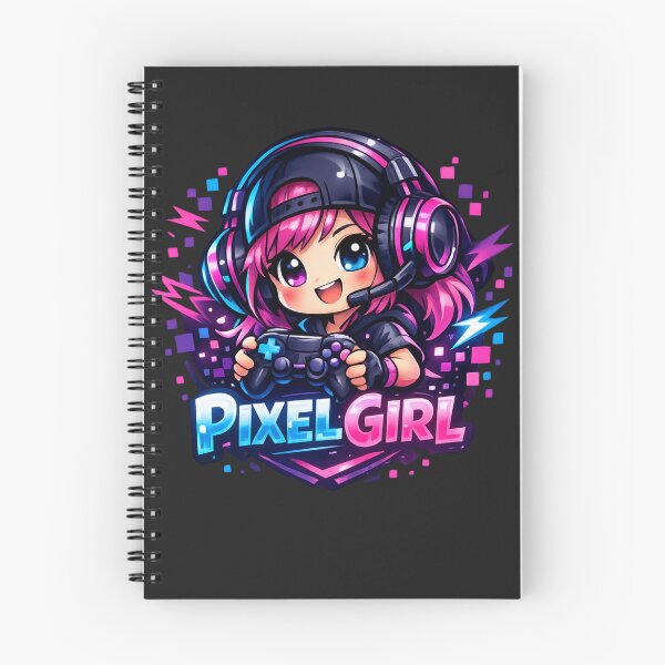 Item preview, Pixel Girl Gamer – Retro Pixel Character designed and sold by AstraDrip Studio.