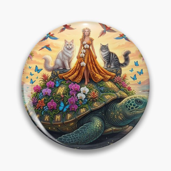 Item preview, Golden Goddess of the World Tour designed and sold by nordicmyths.