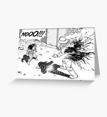 Akira Manga Greeting Card