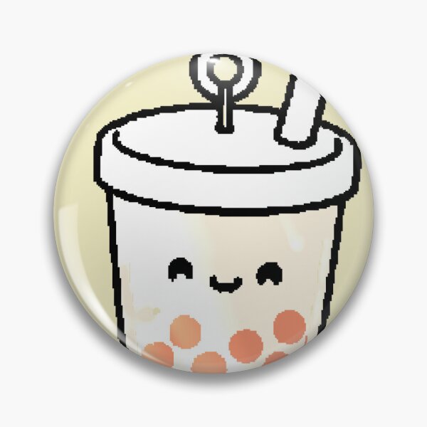 Item preview, Kawaii Boba Tea Bubble Tea Cute Aesthetic Sticker designed and sold by AstronautMerch.