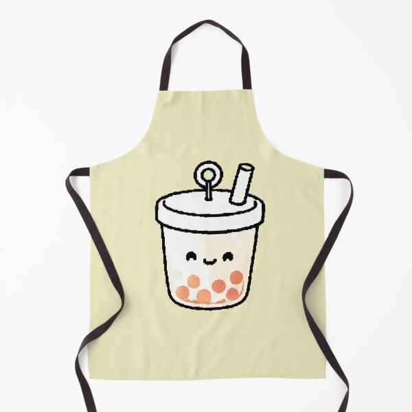 Item preview, Kawaii Boba Tea Bubble Tea Cute Aesthetic Sticker designed and sold by AstronautMerch.