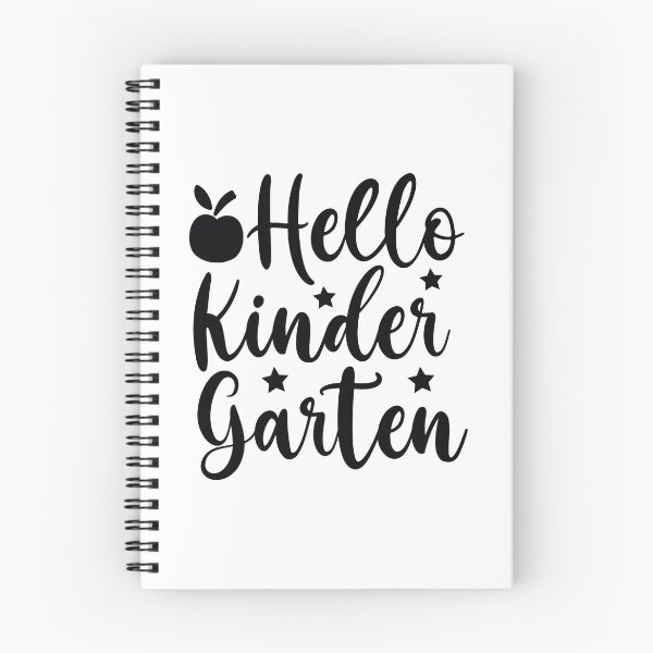 Item preview, Hello Kindergarten - Cute Teacher First Day Grade Classroom Student Gift designed and sold by FuzionRaptor.