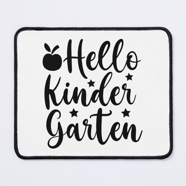 Item preview, Hello Kindergarten - Cute Teacher First Day Grade Classroom Student Gift designed and sold by FuzionRaptor.