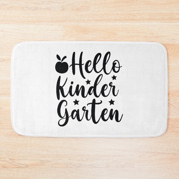 Item preview, Hello Kindergarten - Cute Teacher First Day Grade Classroom Student Gift designed and sold by FuzionRaptor.