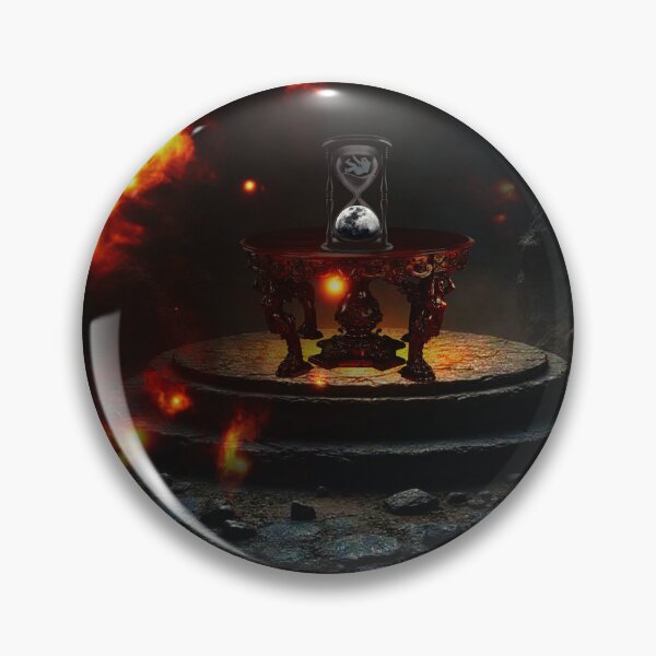 Item preview, Mystical Alchemy Hourglass in Flames Art designed and sold by FahdSpaceArt.