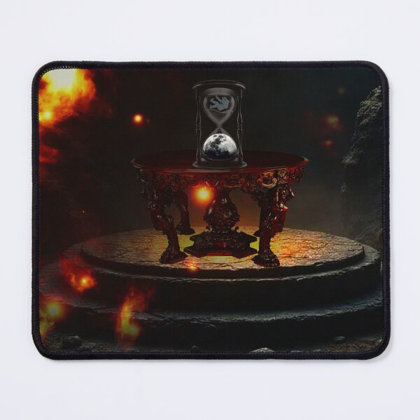 Item preview, Mystical Alchemy Hourglass in Flames Art designed and sold by FahdSpaceArt.