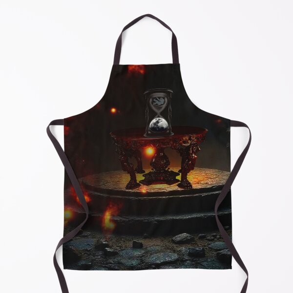 Item preview, Mystical Alchemy Hourglass in Flames Art designed and sold by FahdSpaceArt.