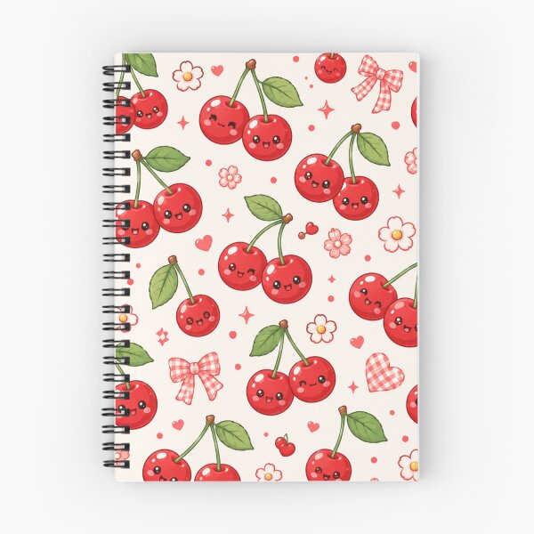 Item preview, Kawaii Cherry Pattern designed and sold by Aramdesing.
