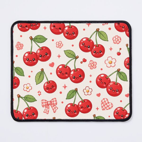 Item preview, Kawaii Cherry Pattern designed and sold by Aramdesing.