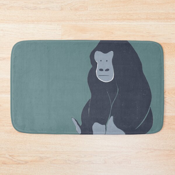 Item preview, Mountain Gorilla | Cute Silverback Illustration designed and sold by Covo Studio.