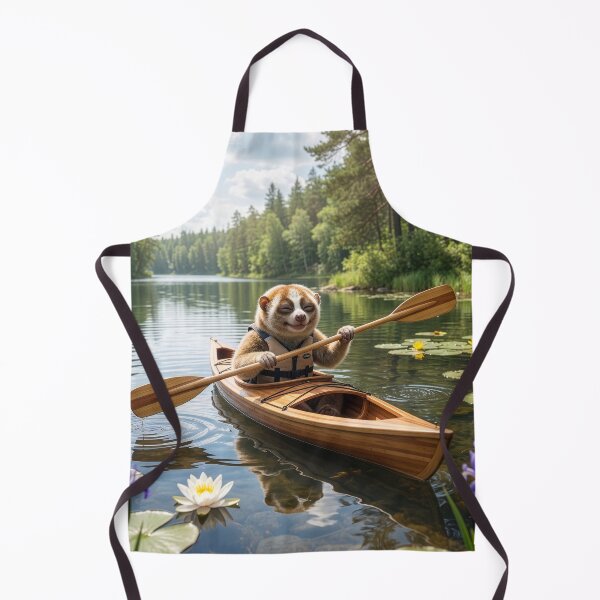 Item preview, Happy Slow Loris Kayaks a Minnesota Lake designed and sold by Tridentulus.