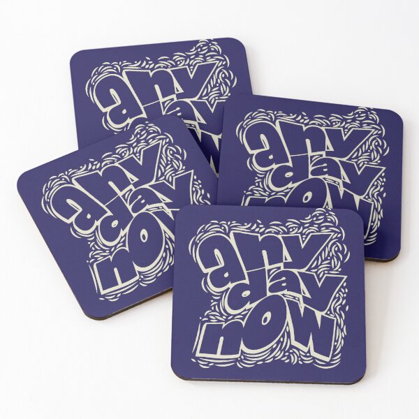 Item preview, Any Day Now-Outline Lettering designed and sold by wickedpretty.