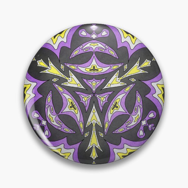 Item preview, Nonbinary Pride Flag Stained Glass designed and sold by Blackmoonrose13.