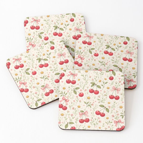 Item preview, Cherry Daisy Meadow Pattern designed and sold by Aramdesing.