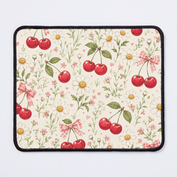 Item preview, Cherry Daisy Meadow Pattern designed and sold by Aramdesing.