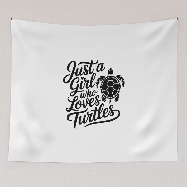 Item preview, Just a Girl who loves Turtles designed and sold by jkrphoto.