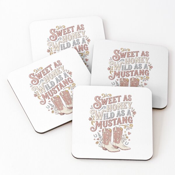 Item preview, Sweet as Honey Wild as a Mustang designed and sold by StudioKuchiran.