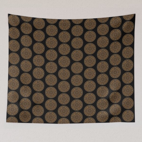 Item preview, Traditional Polynesian Tapa Mandala Niue Heritage designed and sold by DuckOddity.