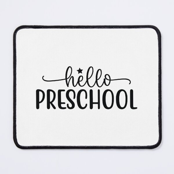 Item preview, Hello Preschool - Cute Teacher First Day Grade Classroom Student Gift designed and sold by FuzionRaptor.