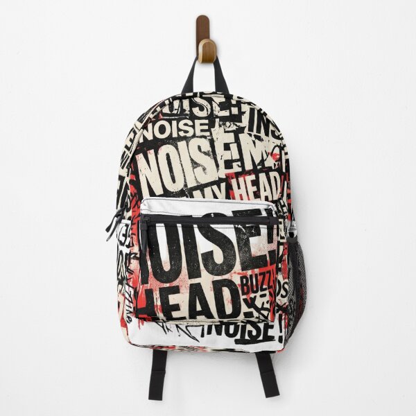 Item preview, NOISE INSIDE MY HEAD | Chaotic Brutalist Typography Design designed and sold by afarkar.