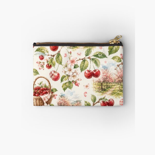 Item preview, Watercolor Cherry Orchard Pattern designed and sold by Aramdesing.