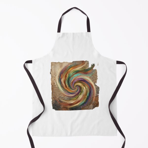 Item preview, Abstract Textured Multi Color Paint Swirl  designed and sold by Creatby7030.