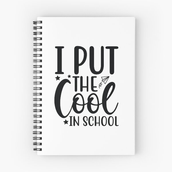 Item preview, I Put The Cool In School - Cute Kindergarten Teacher Grade Classroom Student Gift designed and sold by FuzionRaptor.