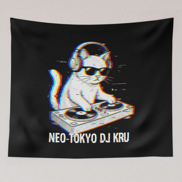 Item preview, Neo Toky DJ DJane Techno Rave Raving Dancing designed and sold by GCFULLA.