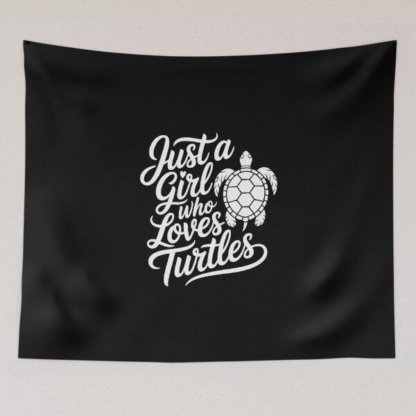Item preview, Just a Girl who loves Turtles designed and sold by jkrphoto.