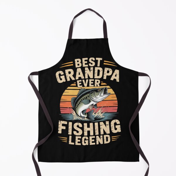 Item preview, Best Grandpa Ever Fishing Vintage Sunset Design designed and sold by ChillDrop.