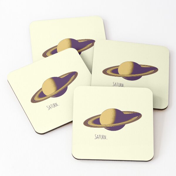 Item preview, Minimalist retro Saturn illustration designed and sold by danielrospad.