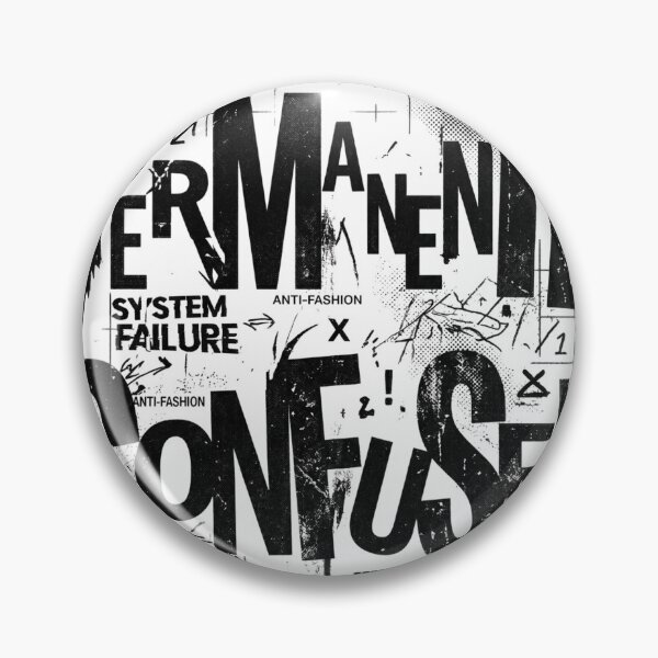 Item preview, PERMANENTLY CONFUSED | Anti Design Typography Streetwear designed and sold by afarkar.