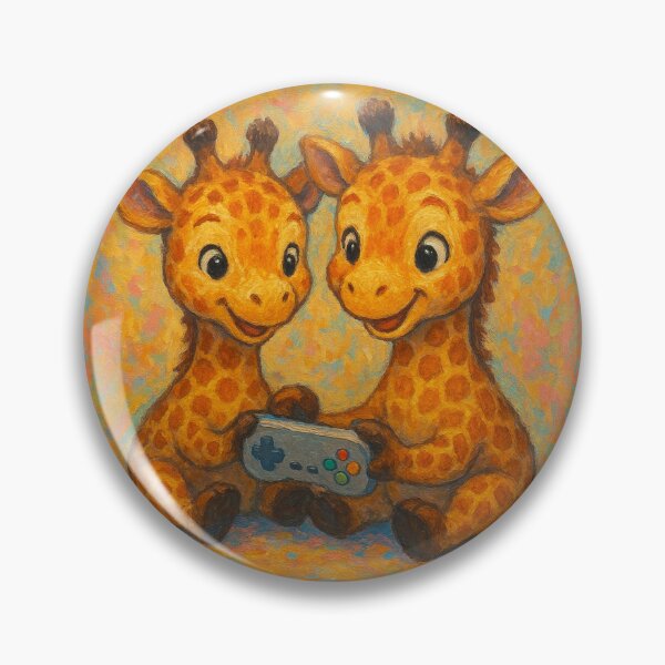 Item preview, Twin Giraffes designed and sold by Arcade&Pixel.