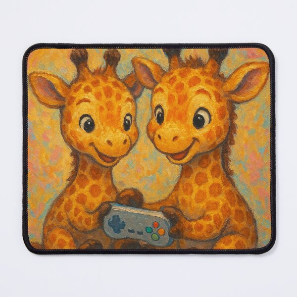 Item preview, Twin Giraffes designed and sold by Arcade&Pixel.
