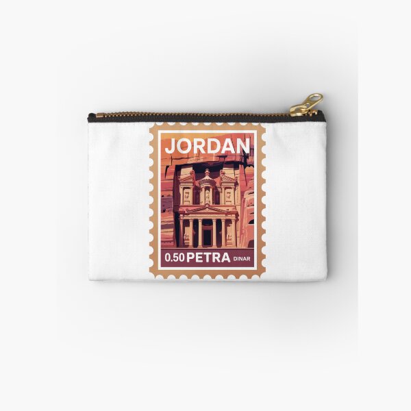 Item preview, Jordan Petra Vintage Postage Stamp Sticker designed and sold by LukaRealm.