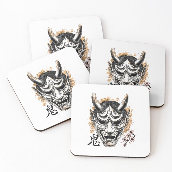 Item preview, Oni-inspired mask designed and sold by Niccasso_Store.