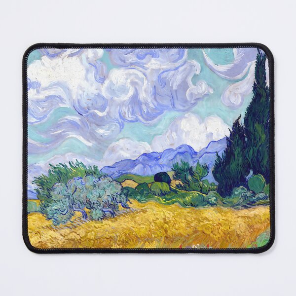 Item preview, Vincent van Gogh - Wheat Field with Cypresses designed and sold by Jon-Baran.
