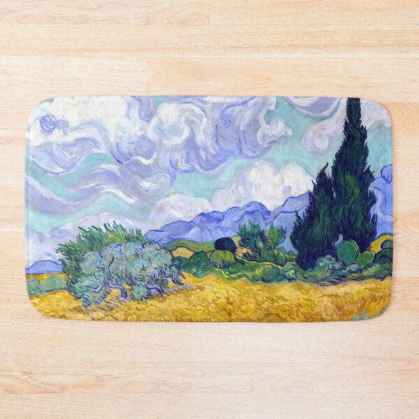 Item preview, Vincent van Gogh - Wheat Field with Cypresses designed and sold by Jon-Baran.