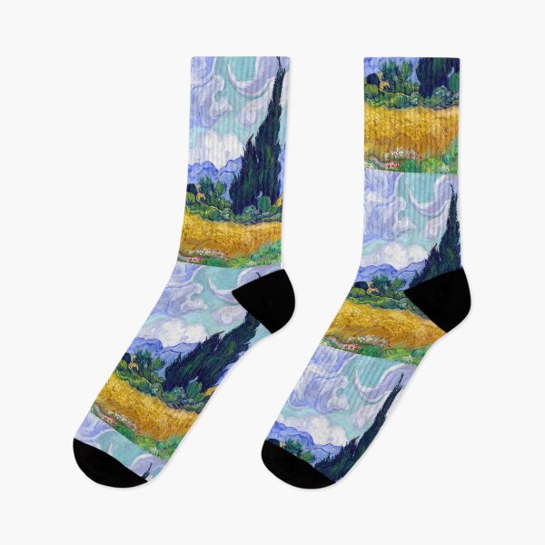 Item preview, Vincent van Gogh - Wheat Field with Cypresses designed and sold by Jon-Baran.