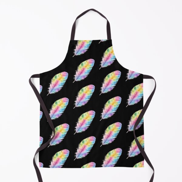 Item preview, Rainbow Watercolor Feather Art Print designed and sold by jgvisualarts.